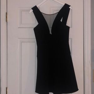 Black formal dress